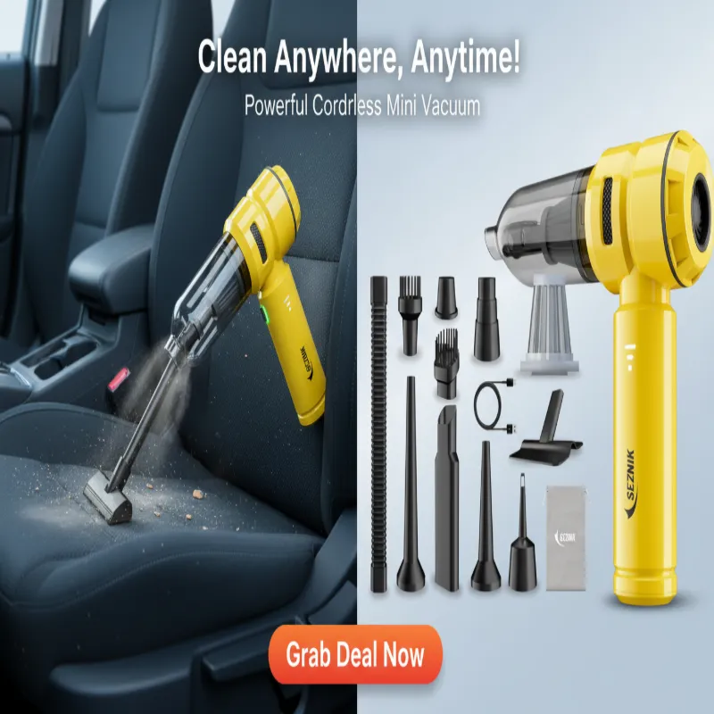 Best Mini Vacuum Cleaner for Home &amp; Car (2026 Deal)